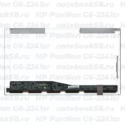 Матрица для ноутбука HP Pavilion G6-2241sr (1366x768 HD) TN, 40pin, Глянцевая