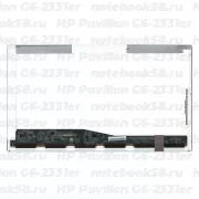 Матрица для ноутбука HP Pavilion G6-2331er (1366x768 HD) TN, 40pin, Глянцевая