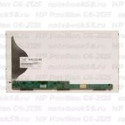 Матрица для ноутбука HP Pavilion G6-2125 (1366x768 HD) TN, 40pin, Матовая