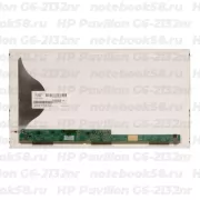 Матрица для ноутбука HP Pavilion G6-2132nr (1366x768 HD) TN, 40pin, Матовая
