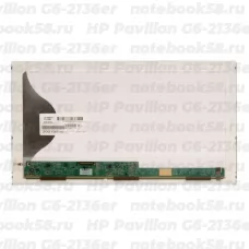 Матрица для ноутбука HP Pavilion G6-2136er (1366x768 HD) TN, 40pin, Матовая