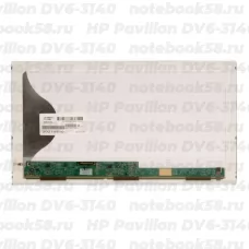 Матрица для ноутбука HP Pavilion DV6-3140 (1366x768 HD) TN, 40pin, Матовая