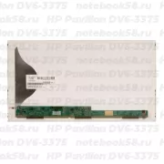 Матрица для ноутбука HP Pavilion DV6-3375 (1366x768 HD) TN, 40pin, Матовая