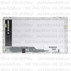 Матрица для ноутбука HP Pavilion G6-2130sr (1366x768 HD) TN, 40pin, Глянцевая