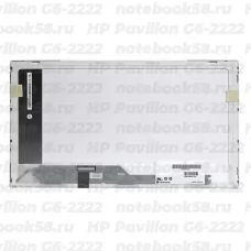 Матрица для ноутбука HP Pavilion G6-2222 (1366x768 HD) TN, 40pin, Глянцевая