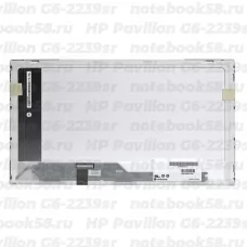 Матрица для ноутбука HP Pavilion G6-2239sr (1366x768 HD) TN, 40pin, Глянцевая