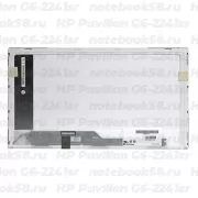 Матрица для ноутбука HP Pavilion G6-2241sr (1366x768 HD) TN, 40pin, Глянцевая