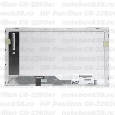 Матрица для ноутбука HP Pavilion G6-2260er (1366x768 HD) TN, 40pin, Глянцевая