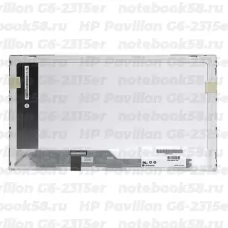Матрица для ноутбука HP Pavilion G6-2315er (1366x768 HD) TN, 40pin, Глянцевая