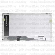 Матрица для ноутбука HP Pavilion G6-2346sr (1366x768 HD) TN, 40pin, Глянцевая