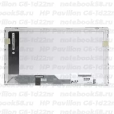 Матрица для ноутбука HP Pavilion G6-1d22nr (1366x768 HD) TN, 40pin, Глянцевая
