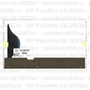 Матрица для ноутбука HP Pavilion G6-2052er (1366x768 HD) TN, 40pin, Глянцевая