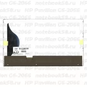 Матрица для ноутбука HP Pavilion G6-2066 (1366x768 HD) TN, 40pin, Глянцевая