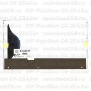 Матрица для ноутбука HP Pavilion G6-2345sr (1366x768 HD) TN, 40pin, Глянцевая