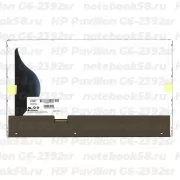 Матрица для ноутбука HP Pavilion G6-2392sr (1366x768 HD) TN, 40pin, Глянцевая