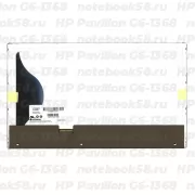 Матрица для ноутбука HP Pavilion G6-1368 (1366x768 HD) TN, 40pin, Глянцевая