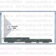 Матрица для ноутбука HP Pavilion G6-2132nr (1366x768 HD) TN, 40pin, Матовая