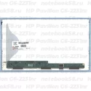 Матрица для ноутбука HP Pavilion G6-2231nr (1366x768 HD) TN, 40pin, Матовая