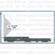 Матрица для ноутбука HP Pavilion DV6-3234nr (1366x768 HD) TN, 40pin, Матовая
