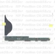 Матрица для ноутбука HP Pavilion G6-2052er (1366x768 HD) TN, 40pin, Матовая
