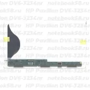 Матрица для ноутбука HP Pavilion DV6-3234nr (1366x768 HD) TN, 40pin, Матовая