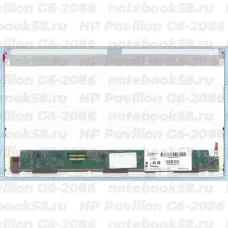 Матрица для ноутбука HP Pavilion G6-2086 (1366x768 HD) TN, 40pin, Матовая