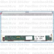Матрица для ноутбука HP Pavilion DV6-3040er (1366x768 HD) TN, 40pin, Матовая