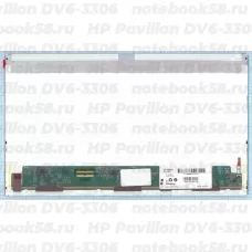 Матрица для ноутбука HP Pavilion DV6-3306 (1366x768 HD) TN, 40pin, Матовая