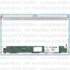 Матрица для ноутбука HP Pavilion DV6-3328sr (1366x768 HD) TN, 40pin, Матовая