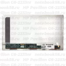 Матрица для ноутбука HP Pavilion G6-2233nr (1366x768 HD) TN, 40pin, Матовая