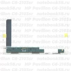 Матрица для ноутбука HP Pavilion G6-2103sr (1366x768 HD) TN, 40pin, Матовая