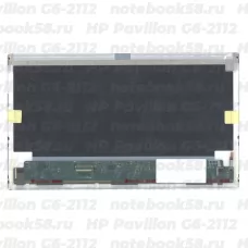 Матрица для ноутбука HP Pavilion G6-2112 (1366x768 HD) TN, 40pin, Матовая
