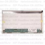 Матрица для ноутбука HP Pavilion G6-2031nr (1366x768 HD) TN, 40pin, Матовая