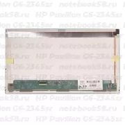 Матрица для ноутбука HP Pavilion G6-2345sr (1366x768 HD) TN, 40pin, Матовая