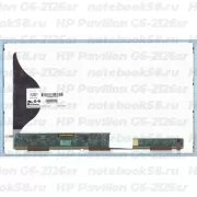 Матрица для ноутбука HP Pavilion G6-2126sr (1366x768 HD) TN, 40pin, Матовая