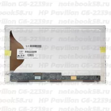 Матрица для ноутбука HP Pavilion G6-2239sr (1366x768 HD) TN, 40pin, Глянцевая