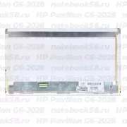 Матрица для ноутбука HP Pavilion G6-2028 (1366x768 HD) TN, 40pin, Матовая