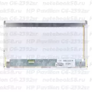 Матрица для ноутбука HP Pavilion G6-2392sr (1366x768 HD) TN, 40pin, Матовая