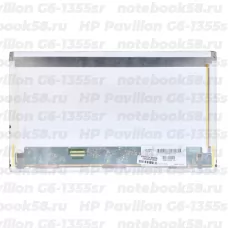 Матрица для ноутбука HP Pavilion G6-1355sr (1366x768 HD) TN, 40pin, Матовая
