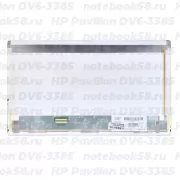 Матрица для ноутбука HP Pavilion DV6-3385 (1366x768 HD) TN, 40pin, Матовая