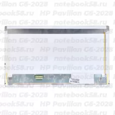 Матрица для ноутбука HP Pavilion G6-2028 (1366x768 HD) TN, 40pin, Матовая