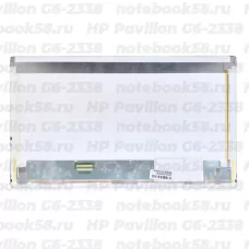 Матрица для ноутбука HP Pavilion G6-2338 (1366x768 HD) TN, 40pin, Матовая