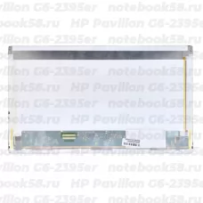 Матрица для ноутбука HP Pavilion G6-2395er (1366x768 HD) TN, 40pin, Матовая