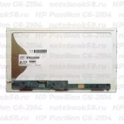 Матрица для ноутбука HP Pavilion G6-2104 (1366x768 HD) TN, 40pin, Матовая