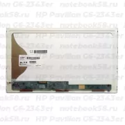 Матрица для ноутбука HP Pavilion G6-2343er (1366x768 HD) TN, 40pin, Матовая
