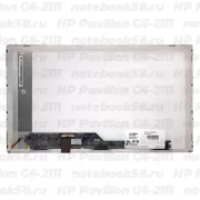 Матрица для ноутбука HP Pavilion G6-2111 (1366x768 HD) TN, 40pin, Матовая