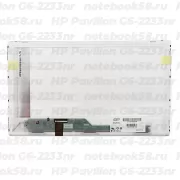 Матрица для ноутбука HP Pavilion G6-2233nr (1366x768 HD) TN, 40pin, Матовая