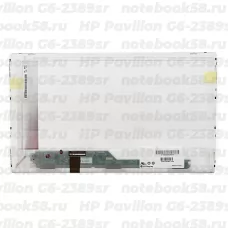 Матрица для ноутбука HP Pavilion G6-2389sr (1366x768 HD) TN, 40pin, Глянцевая