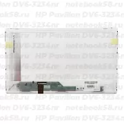 Матрица для ноутбука HP Pavilion DV6-3234nr (1366x768 HD) TN, 40pin, Глянцевая