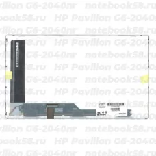 Матрица для ноутбука HP Pavilion G6-2040nr (1366x768 HD) TN, 40pin, Матовая